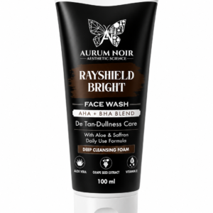 Aurum Noir Rayshield Bright And De-Tan & Dullness Care Face Wash – 100 ml