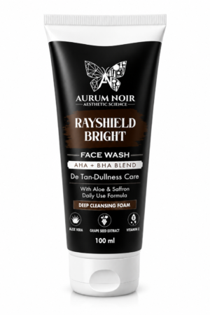Aurum Noir Rayshield Bright And De-Tan & Dullness Care Face Wash – 100 ml